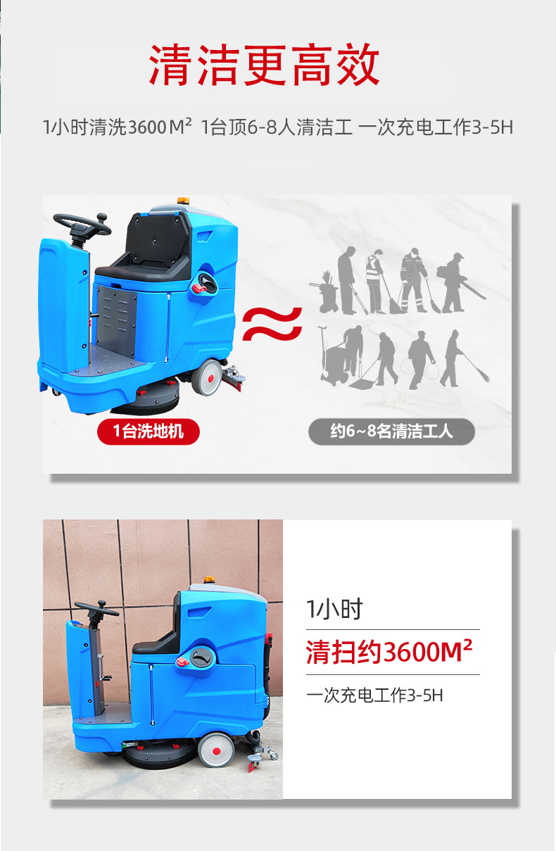 昭通驾驶式洗地机更适合用在高铁站